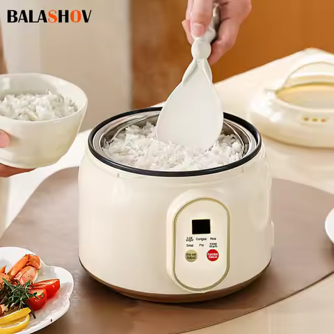 1.8L Mini Rice Cooker Electric Non-stick Pan Pots for cooking Multifunctional rice cooker 1-2 people
