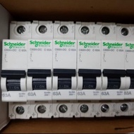 MCB C60H-DC 1PHASE 63A SCHNEIDER