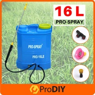 PRO-SPRAY Agricultural Portable Rechargeable Battery Knapsack Chemical Sprayer 16L Pam Racun