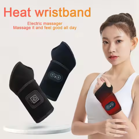 Electric Heating Wrist Massager Brace Breathable USB Hand Massager Wrist Joint Hand Wrist Protection