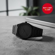 Fashionable Men's Sport Quartz Wristwatch, Minimalist Plastic Relo Watch