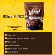 Kurma Maryami (seedless) by Ahmad Tamar