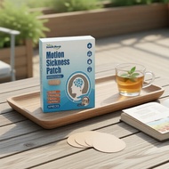 36 Waterproof Motion Sickness Relief Patches, Fast-Acting, Non-Drowsy, Anti-Vomiting & Dizziness for