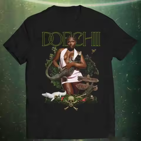 Doechii Alligator Bites Never Heal Cotton Adult T Shirt Mc970