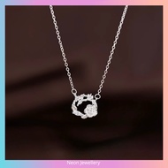 Necklace For Women S925 Necklace Women Necklace Silver Necklace 925 Original Rantai Silver 925 Origi