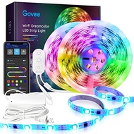 Govee 5m LED Strip Lights RGBIC, WiFi Wireless dreamcolor