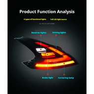 Nissan fairlady 370z 2013 2014 2015 2016 2017 2018 2019 rear led Tail lamp light taillamp taillight 