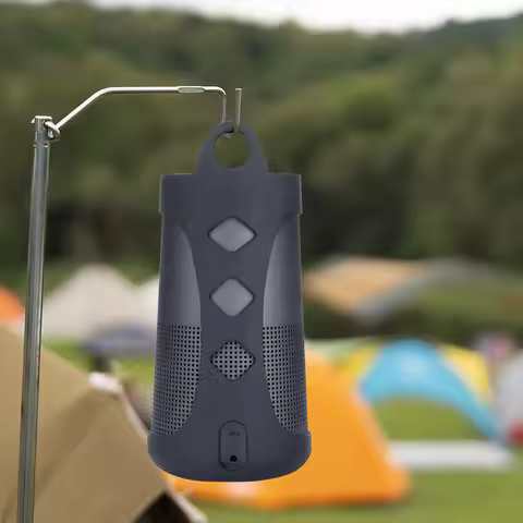 Portable Speaker Protective Case Shockproof Speaker Carrying Travel Case with Carabiner for Bose Sou