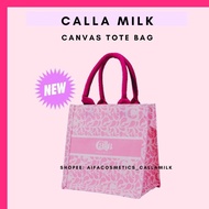 CALLA MILK NEW CANVAS TOTE BAG