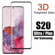 3D Full Cover Curved Tempered Glass Screen Protector Samsung Galaxy S20 Ultra Plus S10 Lite S10 S10E S8 S9 Plus Note 8 9 10 A9 2018