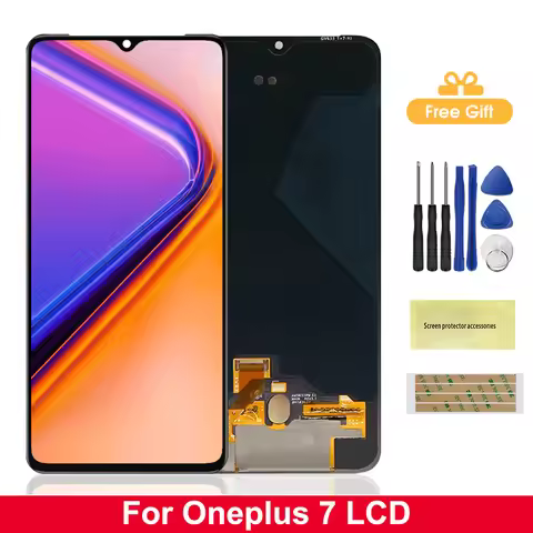 6.41" Amoled For Oneplus 7 1+7 Lcd Touch Screen for 1+ 7 GM1900 GM1901 GM1903 GM1905 Display Digitiz