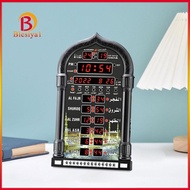 [Blesiya1] Azan Clock Muslims Praying Clock Time Reminding Alarm Clock Digital Clock