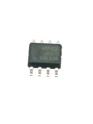 ไอซี NJM4558 4558  4558D SOP-8  NJM4558D Dual Operational Amplifier