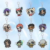 Overwatch Game Keychain OW DVA Gabriel Reeyes Reaper LúCio JunkRat JAMISON FAWKES