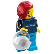 Original Lego Speed Champions - Ford Mustang Dark Horse Driver 76920 Minifigure new