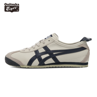 Onitsuka Tiger Osamu Tiger Men's and Women's Shoes mexico 66 Retro Cowhide Face Low-Top Sports Casual Shoes