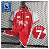 Arsenal Home Jersey 23/24 Football Jersey Custom Name 2023 2024 Soccer Team Shirt