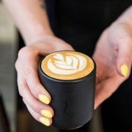 【FELLOW】MONTY 雙層陶瓷拉花杯 - 4.5OZ 告耳杯(黑)