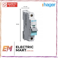 Hager NB132 Single Module 1 Pole Type B 32A 10KA Miniature Circuit Breaker (MCB)