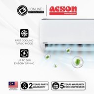 (KLANG VALLEY) Acson 1.0 HP,1.5HP,2.0HP,2.5HP Aircond AVO N Series - ACS32