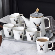 Living Room Teapot Water Cup Cup Cup Set Tea Cup Set Household Ceramic Water Set Tea Set Nordic Tea 