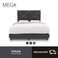 [Bulky] Volga Bed Frame - Single, Super Single, Queen, King