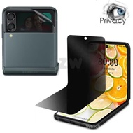 Privacy Screen Protector for Samsung Galaxy Z Flip3 Z Flip4 Z Flip5 Z Flip6 Z Flip7 Z Flip7 FE [Anti