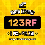 123RF Package 5PCS (Credit 18750)