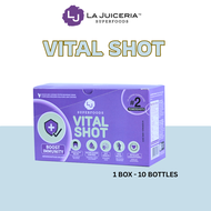 La Juiceria Superfoods Vital Shot Immunity Pack (10 Bottles) -  Ginger Lemon Honey Shot