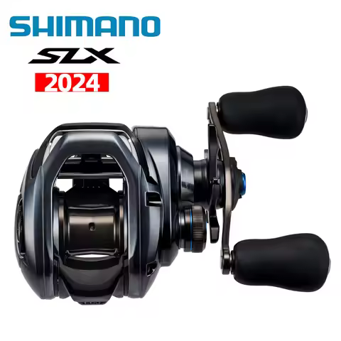 24 SHIMANO SLX Baitcast Reel Fishing Reel 4+1BB Drag5.5KG Casting Reel Seawater Wheel 70/71 70HG/71H