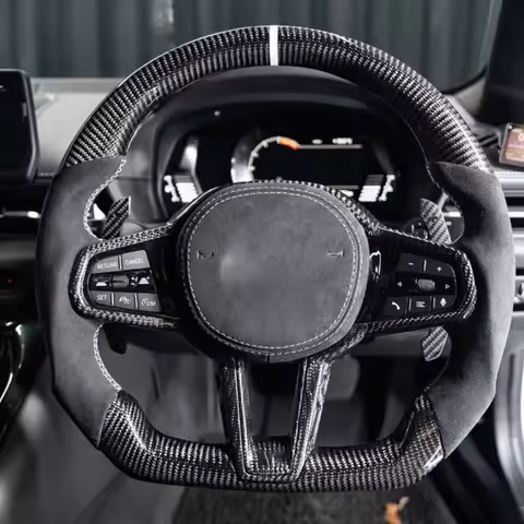 Suitable for BMW M2 M3 M4 G80 G82 G83 G87 G42 G20 G22 CS carbon fiber steering wheel