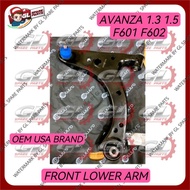TOYOTA AVANZA 1.3 1.5 F601 F602 FRONT LOWER ARM ASIMCO OEM USA BRAND