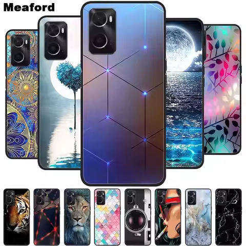 For OPPO A36 A76 A96 Case Shockproof Soft silicone TPU Back Cover For Oppo A76 A 36 96 OppoA96 Phone