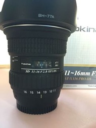 🈹 Tokina ATX-116 PRO DX 11-16mm F2.8 for Nikon 