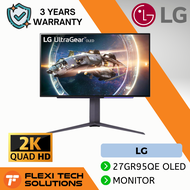 Flexi Tech LG 27” UltraGear™ 27GR95QE 2560x1440 QHD 240Hz OLED Gaming Monitor