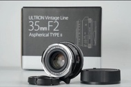 Voigtlander Ultron Vintage Line 35mm F2 Aspherical TypeII VM