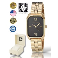 Original Anne Klein Women's Gold Watch with black dial