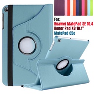 Huawei MatePad SE 10.4" Tablet Case AGS5-L09 AGS5-W09 C5e Honor Pad X8 10.1 inch 360 Rotating Tablet
