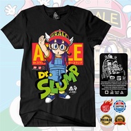 🔥HOT การ์ตูนญี่ปุ่น Arale Gachan Dr. เก้าอี้อาราเล่ Gachan Nicola เสื้อยืดคอกลม แขนสั้น ผ้าฝ้ายแท้ เ