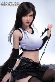 現貨 SGD  TIFA  1/3 FF7  TIFA 可動人偶，通道cup E (大胸版)，全新未拆封連運輸盒 (限時9折)