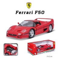 Bburago Tỉ Lệ 1:24 Cao Cấp Xe Thả Mô Hình Ferrari F50 Enzo 250 GT 488 Pista Stradale Xe Hợp Kim Sưu