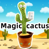 KY-D Tiktok Same Style Internet Celebrity Dancing Cactus Cross-Border Amazon Singing and Talking Enchanting Plush Toy JX