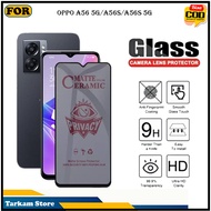 Tempered Glass Oppo A56 5G/A56S/A56S 5G Anti-Scratch Glass Full Cover Screen Protector Elegant