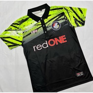 LIKZS X Sang Saka Biru Fc Travel Jersey DX3-LSE MOF 310 Sublimation Polo Training Baju Berkolar Bola