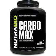NutraBio CarboMax Maltodextrin Powder - Carbohydrate Powder for Sustained Energy - Calorie Rich for 