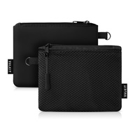 VULKIT-2pcs Coin Purse Zipper Wallet Change Purse Slim Travel Pouch Multifunctional Pouch Bag Everyd
