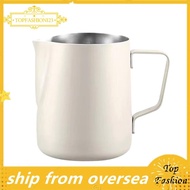 [TopFashion] Stainless Steel Milk Frothing Jug Round Spout Latte Art Jug Milk Pitcher Frother Profes