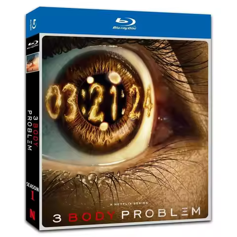 3 BODY PROBLEM , 2 Blu-ray discs with English/Chinese and English subtitles