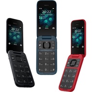 Nokia 2660 Flip 2.8" 4G Dual SIM Mobile Phone Original Full Set