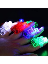 10顆隨機顏色LED手指燈